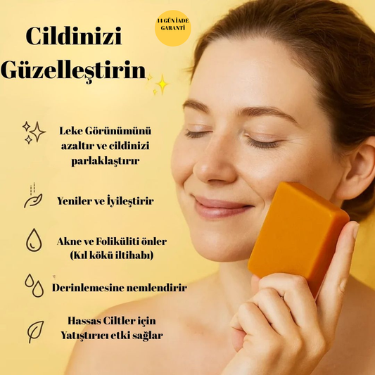 Zerdeçal Beyazlatıcı ve Antiseptik Sabun